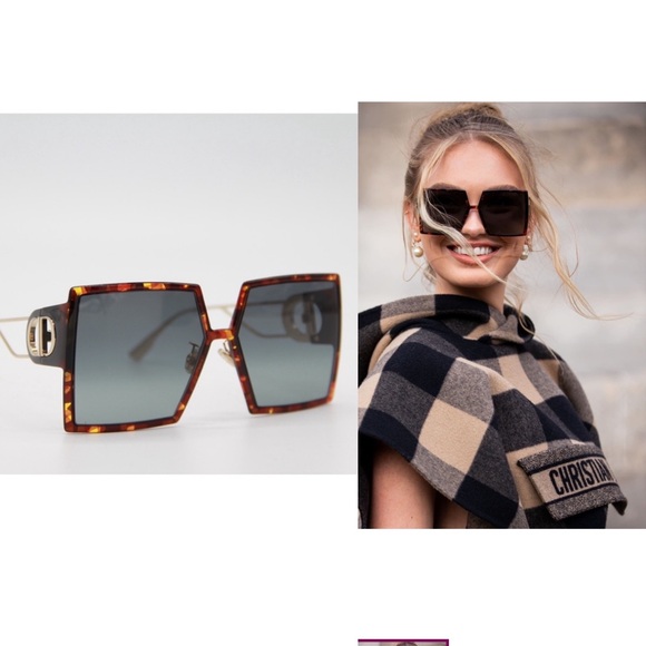 ♥️♥️ DIOR SUNGLASSES
30MONTAIGNE
HAVANA♥️♥️ - Picture 1 of 9